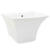 vidaXL Basin White 53 x 44 x 37 cm Glazed Ceramic