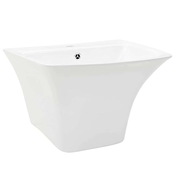 vidaXL Basin White 53 x 44 x 37 cm Glazed Ceramic