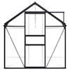 vidaXL Greenhouse Anthracite Aluminium 7.03 m&sup2;