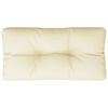 vidaXL Pallet Cushion Cream 80x40x12 cm Fabric