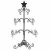 vidaXL Metal Christmas Tree for Decoration Black 90 cm