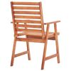 vidaXL Outdoor Dining Chairs 3 pcs Solid Acacia Wood