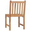 vidaXL Garden Chairs 4 pcs with Cushions Solid Teak Wood