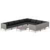 vidaXL Garden Lounge Set | Dark Grey