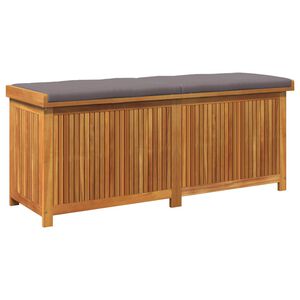 vidaXL Outdoor Cushion Box 150x50x60.5 cm Solid Wood Acacia
