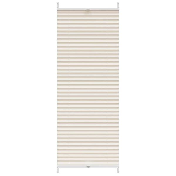 vidaXL Plisse Blind 50x150cm Creme