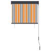 vidaXL Outdoor Roller Blind 80x250 cm Yellow and Blue
