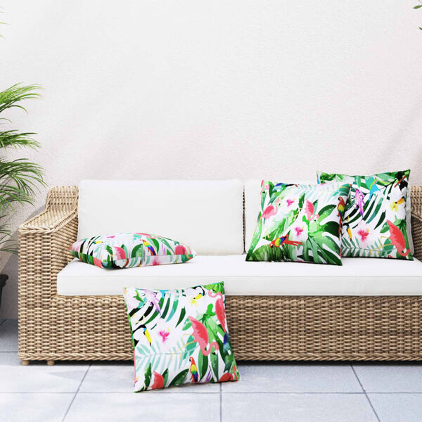 vidaXL Throw Pillows 4 pcs Multicolour 40x40 cm Fabric