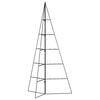 vidaXL Metal Christmas Tree for Decoration Black 100 cm