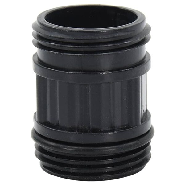 vidaXL Suction Hose with PVC Connectors Black 1" 7 m PVC