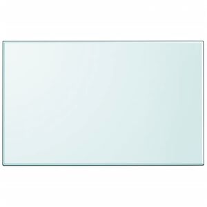 vidaXL Table Top Tempered Glass Rectangular 1000x620 mm