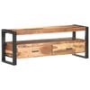 vidaXL TV Cabinet 120x35x45 cm Solid Wood with Honey Finish