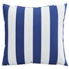 vidaXL Throw Pillows 4 pcs Blue and White 40x40 cm Fabric