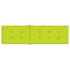 vidaXL Deck Chair Cushion Bright Green (75+105)x50x4 cm