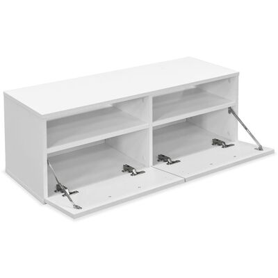 vidaXL TV Cabinet Engineered Wood 95x35x36 cm White