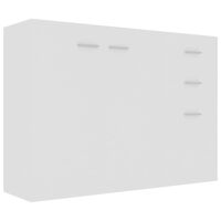 vidaXL Sideboard White 105x30x75 cm Engineered Wood