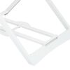 vidaXL Folding Clothes Dry Rack White Plastic