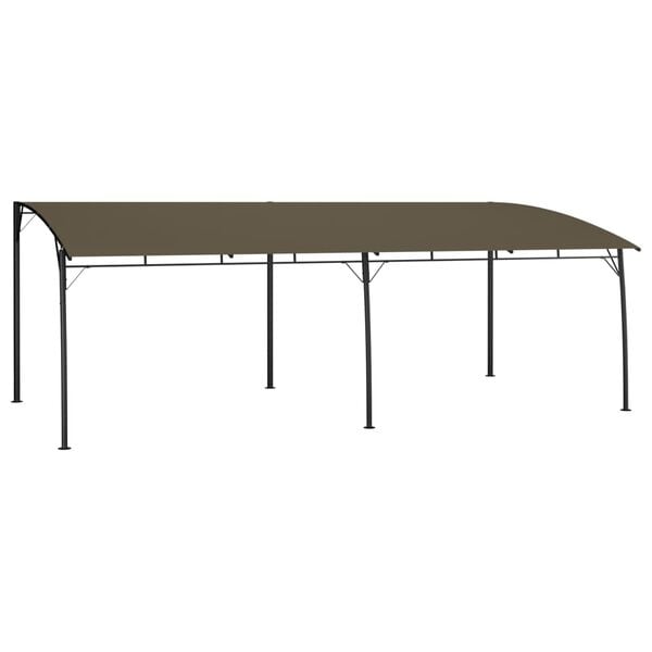 vidaXL Garden Sunshade Awning 6x3x2.55 m Taupe