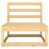 vidaXL 5 Piece Garden Lounge Set Solid Wood Pine