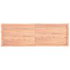 vidaXL Table Top Light Brown 160x50x(2-4)cm Treated Solid Wood Live Edge