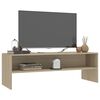 vidaXL TV Cabinet Sonoma Oak 120x40x40 cm Engineered Wood