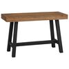 vidaXL Bench 80 cm Solid Wood Teak