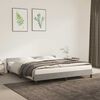 vidaXL Bed Frame without Mattress Light Grey 180x200 cm Super King Velvet