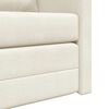 vidaXL Sofa Bed Cream 204 x 122 x 60 cm Velvet
