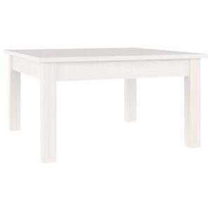 vidaXL Coffee Table | White | Solid pine wood | Minimalistic | Coffee Table