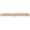vidaXL Bed Frame without Mattress Sonoma Oak 120x200 cm Engineered Wood
