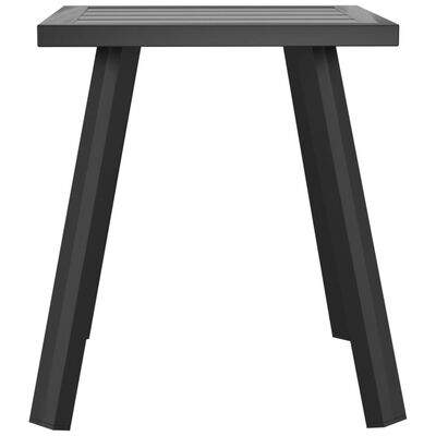 vidaXL Garden Table Anthracite 34x34x38 cm Steel