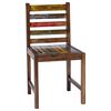 vidaXL Dining Chairs 2 pcs Solid Reclaimed Wood