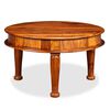 vidaXL Coffee Table Solid Acacia Wood 70x70x40 cm