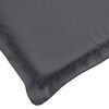 vidaXL Sun Lounger Cushion Anthracite 200x70x3cm Oxford Fabric