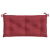 vidaXL Garden Bench Cushion Wine Red 100x50x7 cm Oxford Fabric