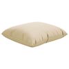 vidaXL Sofa Cushions 4 pcs Beige 40x40 cm Fabric