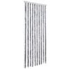 vidaXL Insect Curtain Grey and White 90x220 cm Chenille