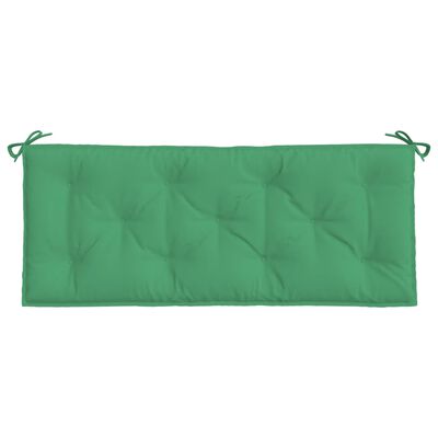 vidaXL Garden Bench Cushion Green 120x50x7 cm Oxford Fabric