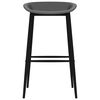vidaXL Bar Chairs 4 pcs Grey