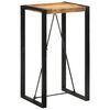 vidaXL Bar Table 60x55x110 cm Solid Rough Wood Mango