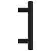 vidaXL Cabinet Handles 20 pcs Black 64 mm Stainless Steel