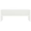 vidaXL TV Cabinet White 100x40x40 cm Engineered Wood
