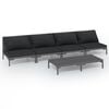 vidaXL Garden Lounge Set | Dark Grey