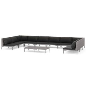 vidaXL Garden Lounge Set | Dark Grey