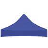 vidaXL Party Tent Roof 2x2 m Blue 270 g/m²