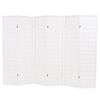 vidaXL Folding 6-Panel Room Divider Japanese Style 240x170 cm White