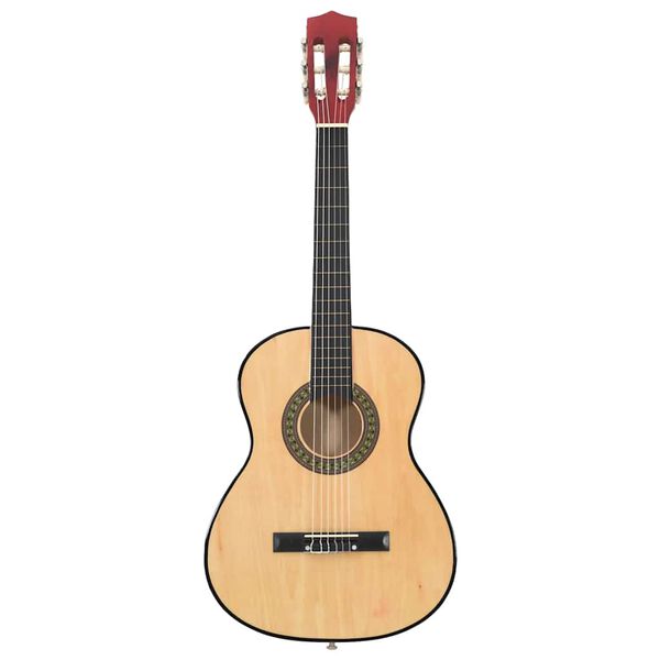 vidaXL Classical Guitar for Beginner and Kid 3/4 36 Basswood