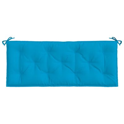 vidaXL Garden Bench Cushion Light Blue 120x50x7cm Oxford Fabric