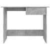 vidaXL Desk Concrete Grey 100x50x76 cm Engineered Wood