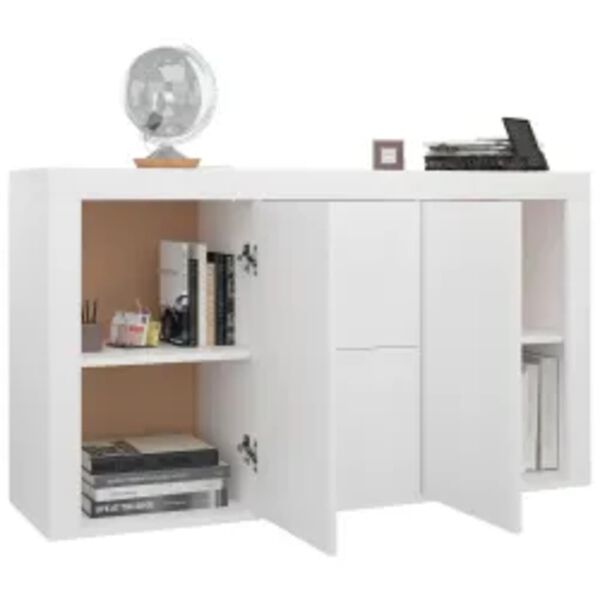 vidaXL Sideboard White 120x36x69 cm Engineered Wood